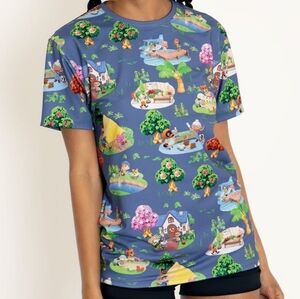 Blackmilk Animal Crossing Island Life BFT L NWT